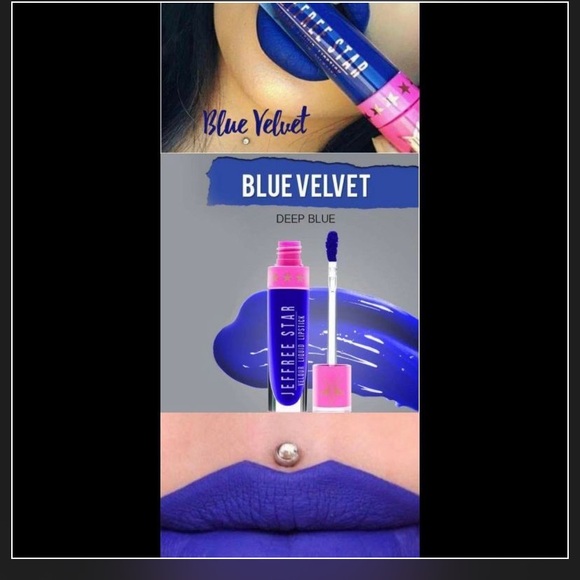 JEFFREE STAR Mini Liquid Lipstick — blue velvet new discontinued - Picture 3 of 3